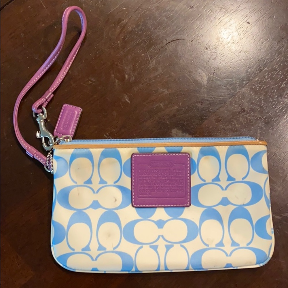 Coach wristlet